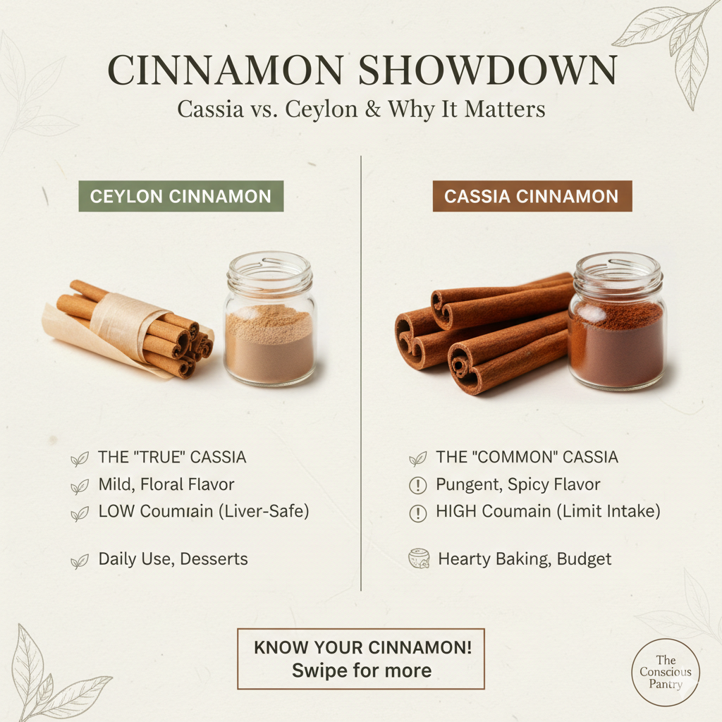 The Real Deal: Cassia vs. Ceylon Cinnamon (And Why It Matters)