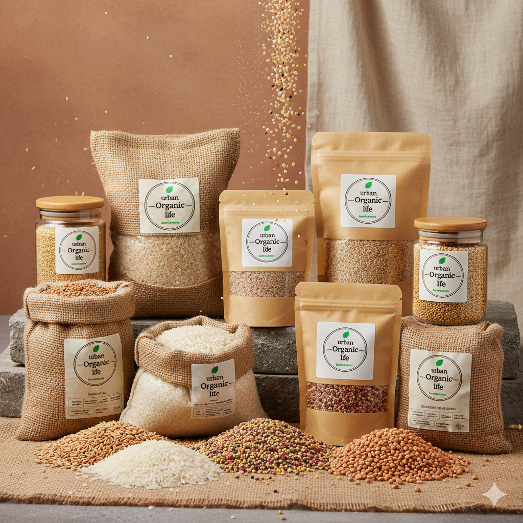 Nuts, Grains & Pulses