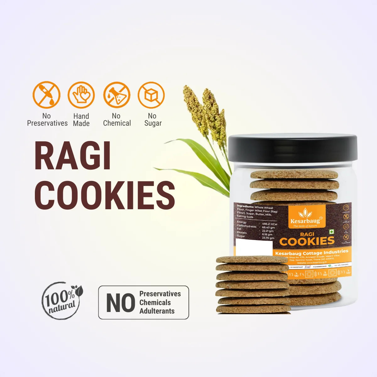 Ragi cookies