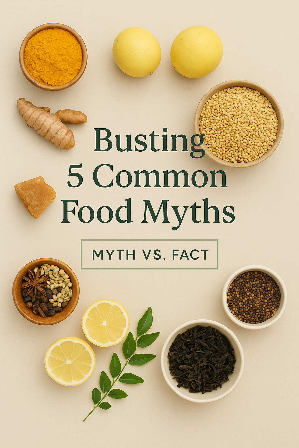 Busting 5 Common Food Myths