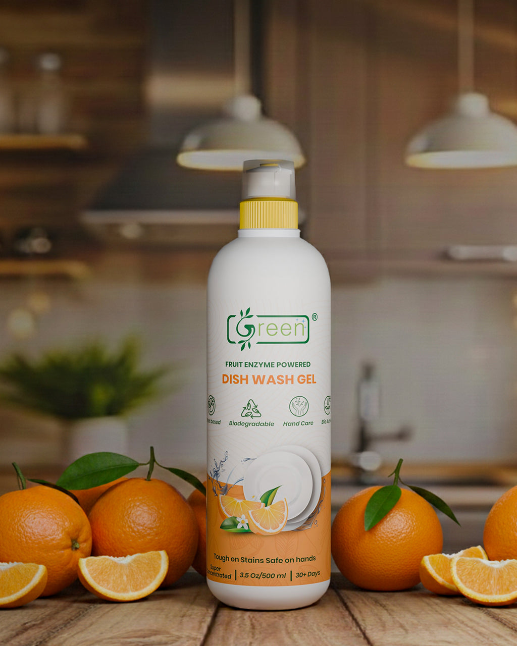 Dishwash Gel | Fruit Enzyme Powered – 500 ml