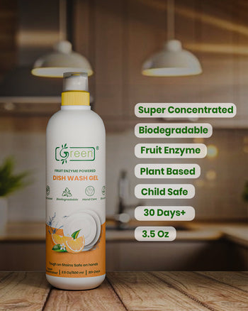 Dishwash Gel | Fruit Enzyme Powered – 500 ml