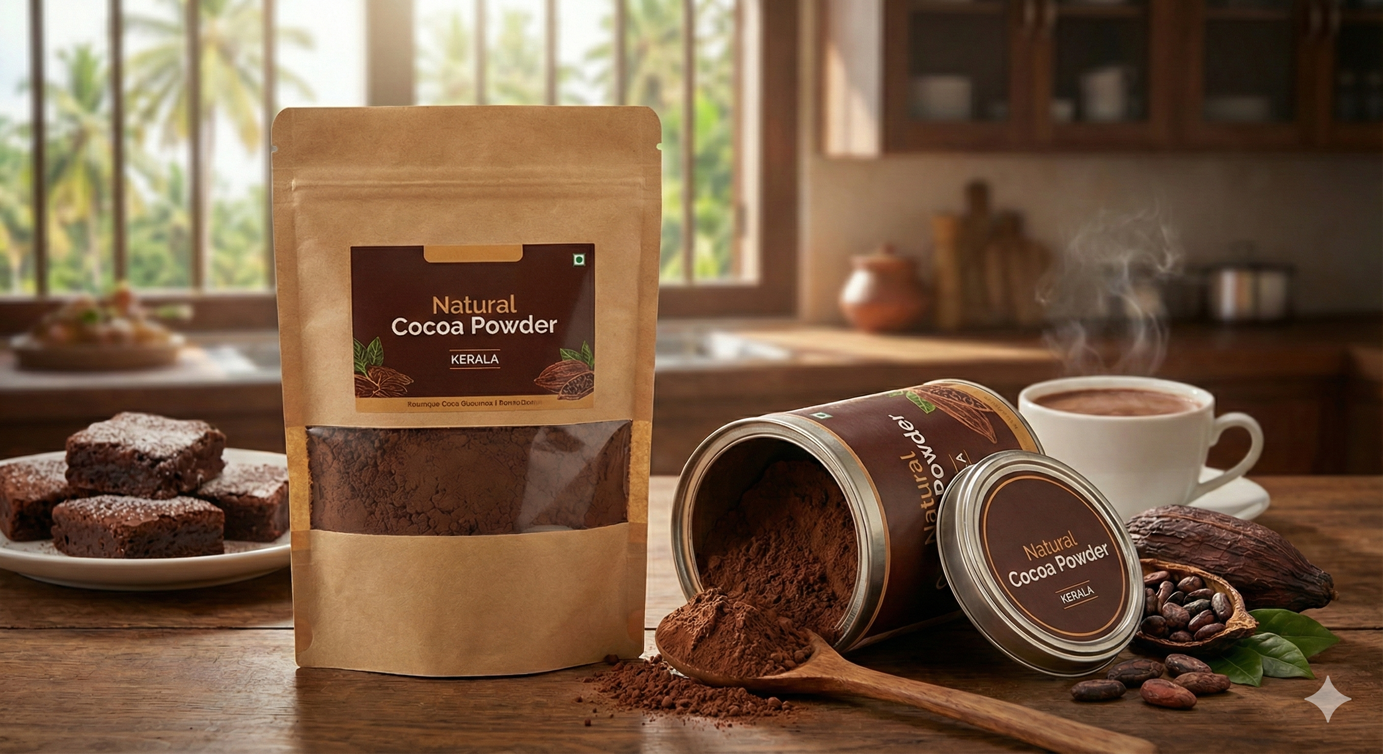 Natural Cocoa Powder (Unsweetened)