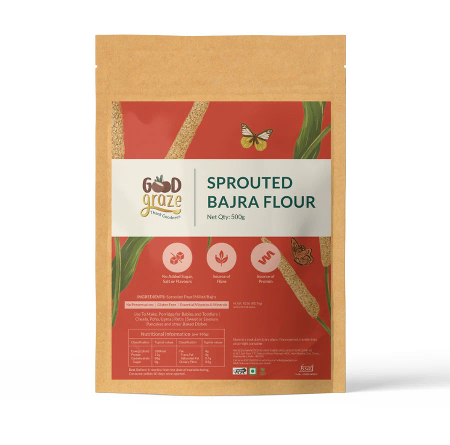 Sprouted Bajra Flour