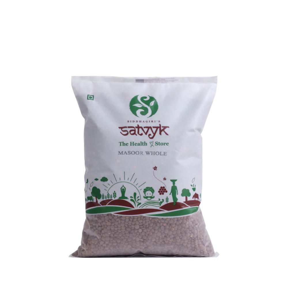 Organic Whole Masoor