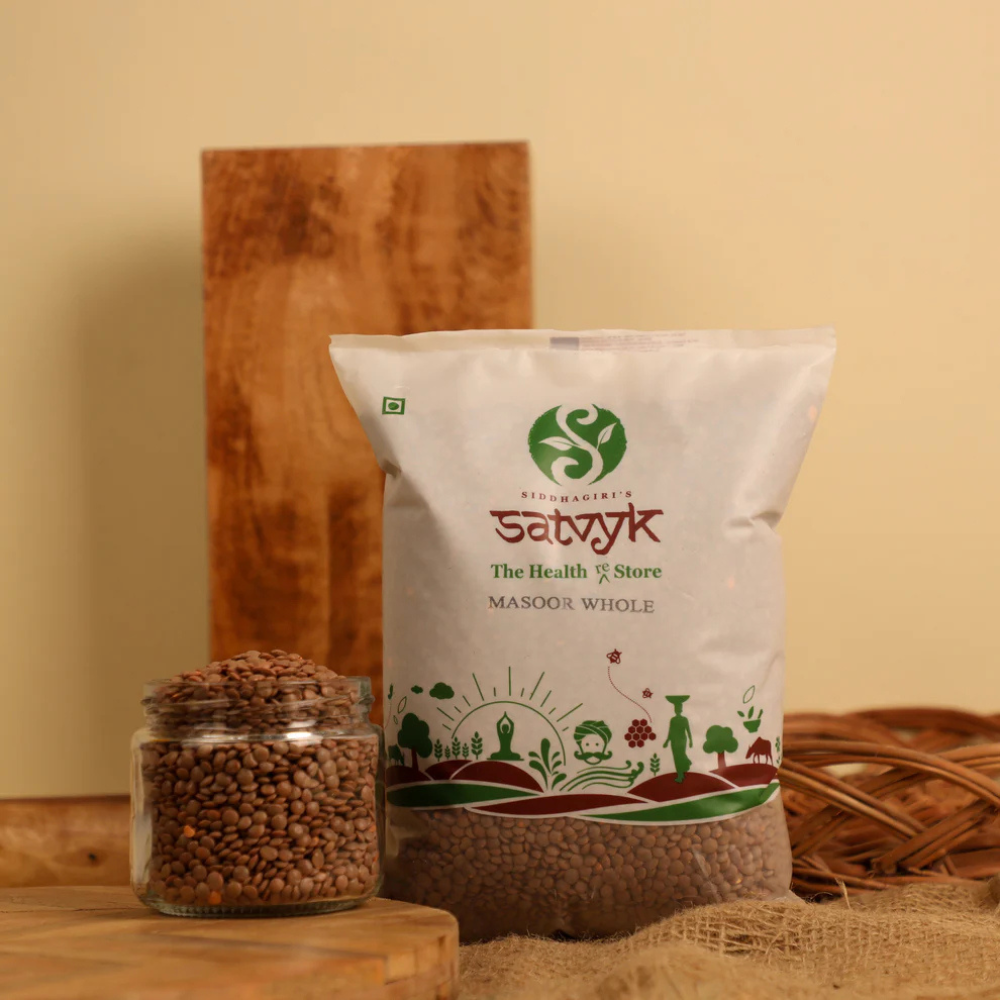 Organic Whole Masoor
