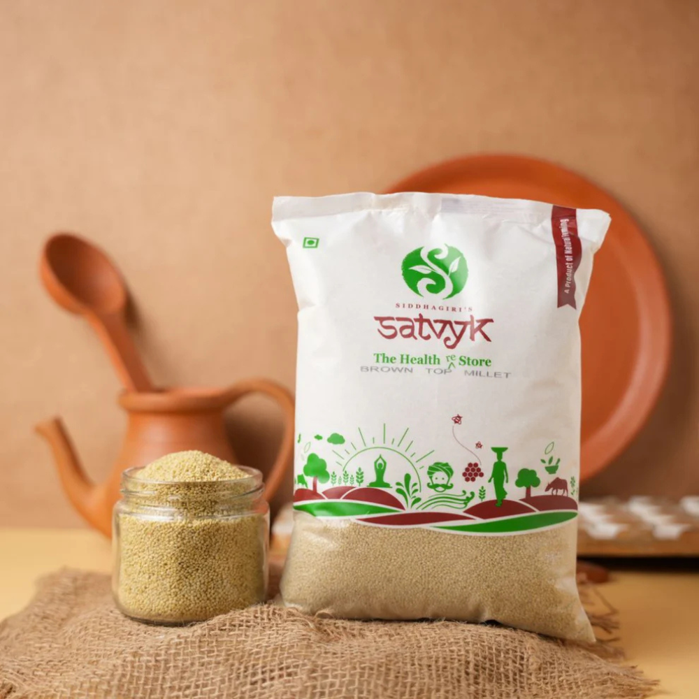 Organic Brown Top Millet