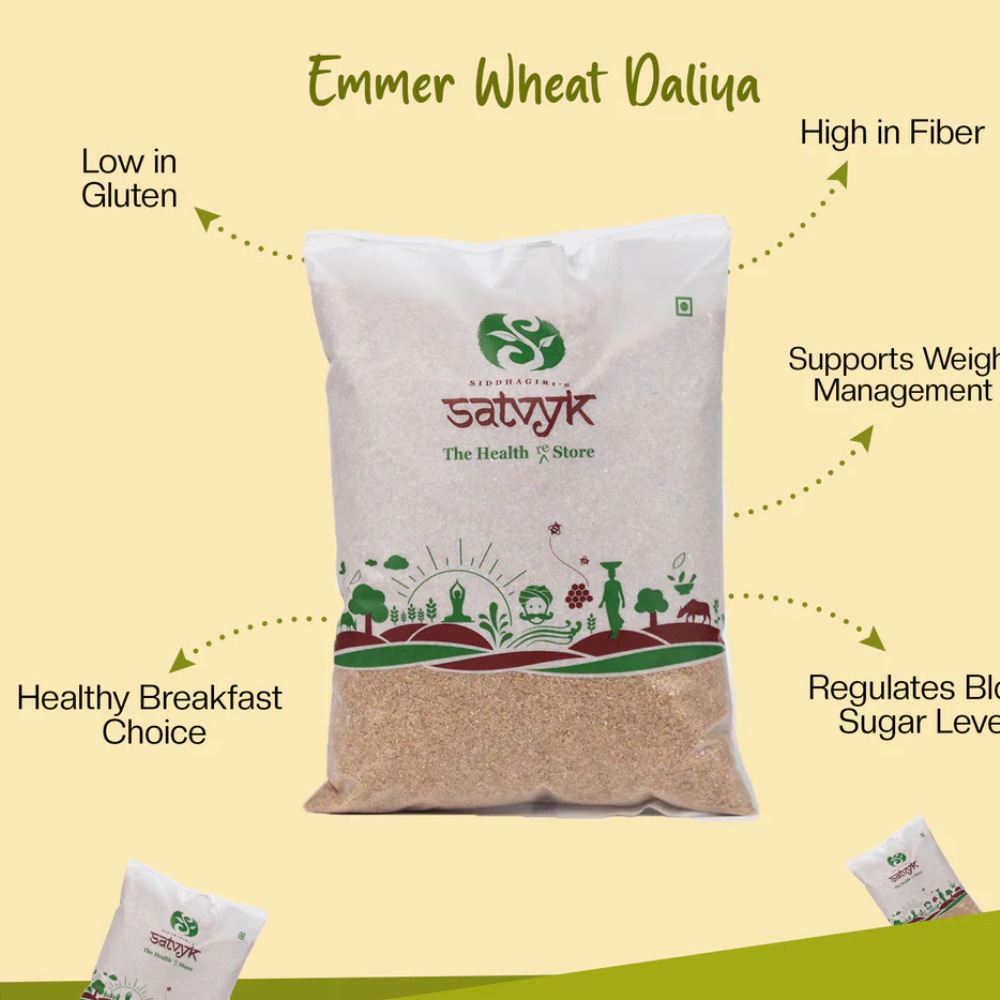 Khapli (Emmer) Wheat Dalia