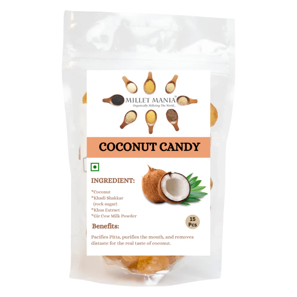 Natural Coconut Candy – Healthy Sweet with Khus & Milk Benefits
