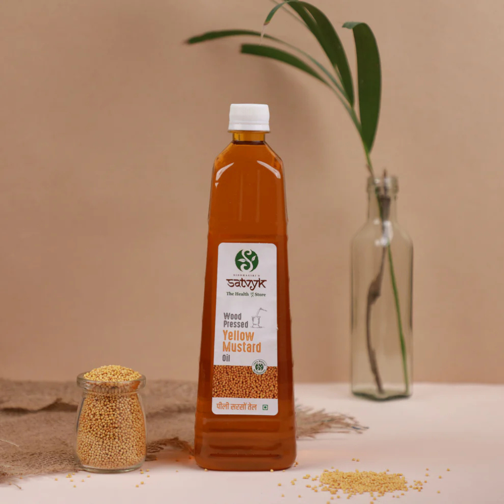 Cold-Pressed Yellow Mustard Oil