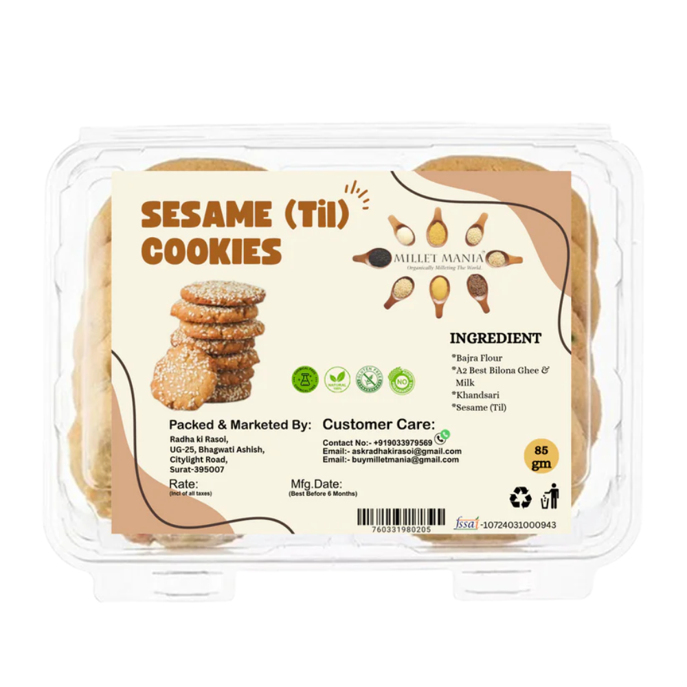 Sesame (Til) Cookies