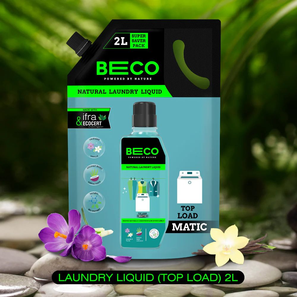 Natural Laundry Cleaner Liquid (Top Load)