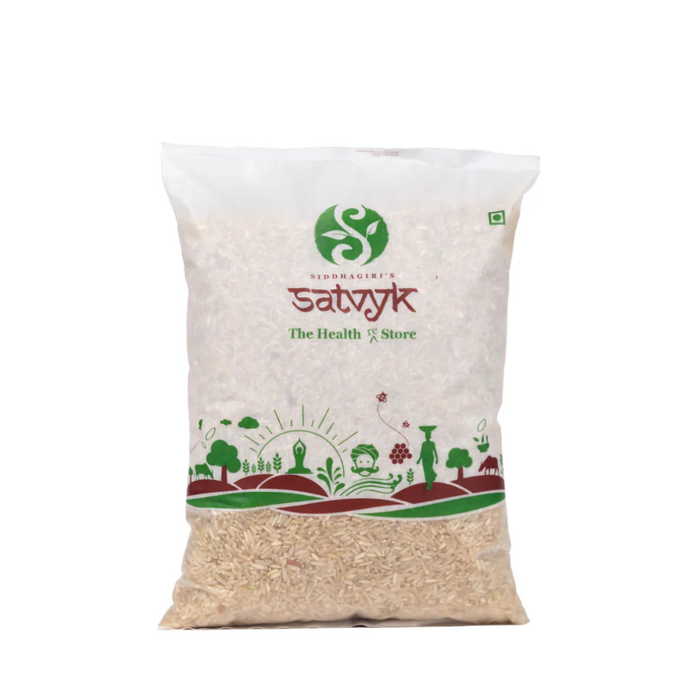 Unpolished Indrayani Rice