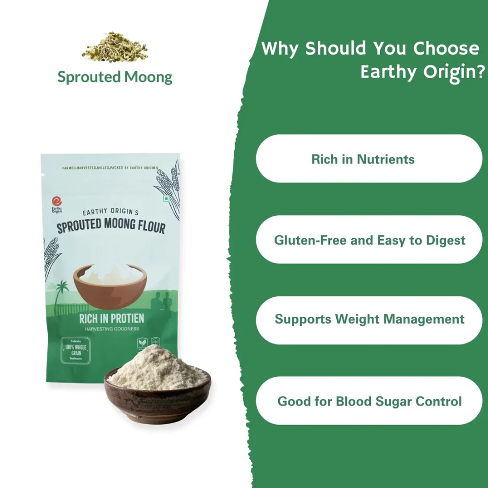 Sprouted Moong Dal Flour