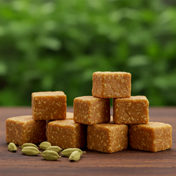 Elaichi-Infused Jaggery Cubes