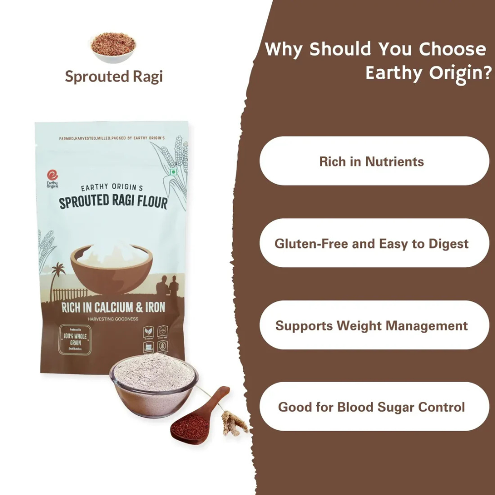Sprouted Ragi Flour