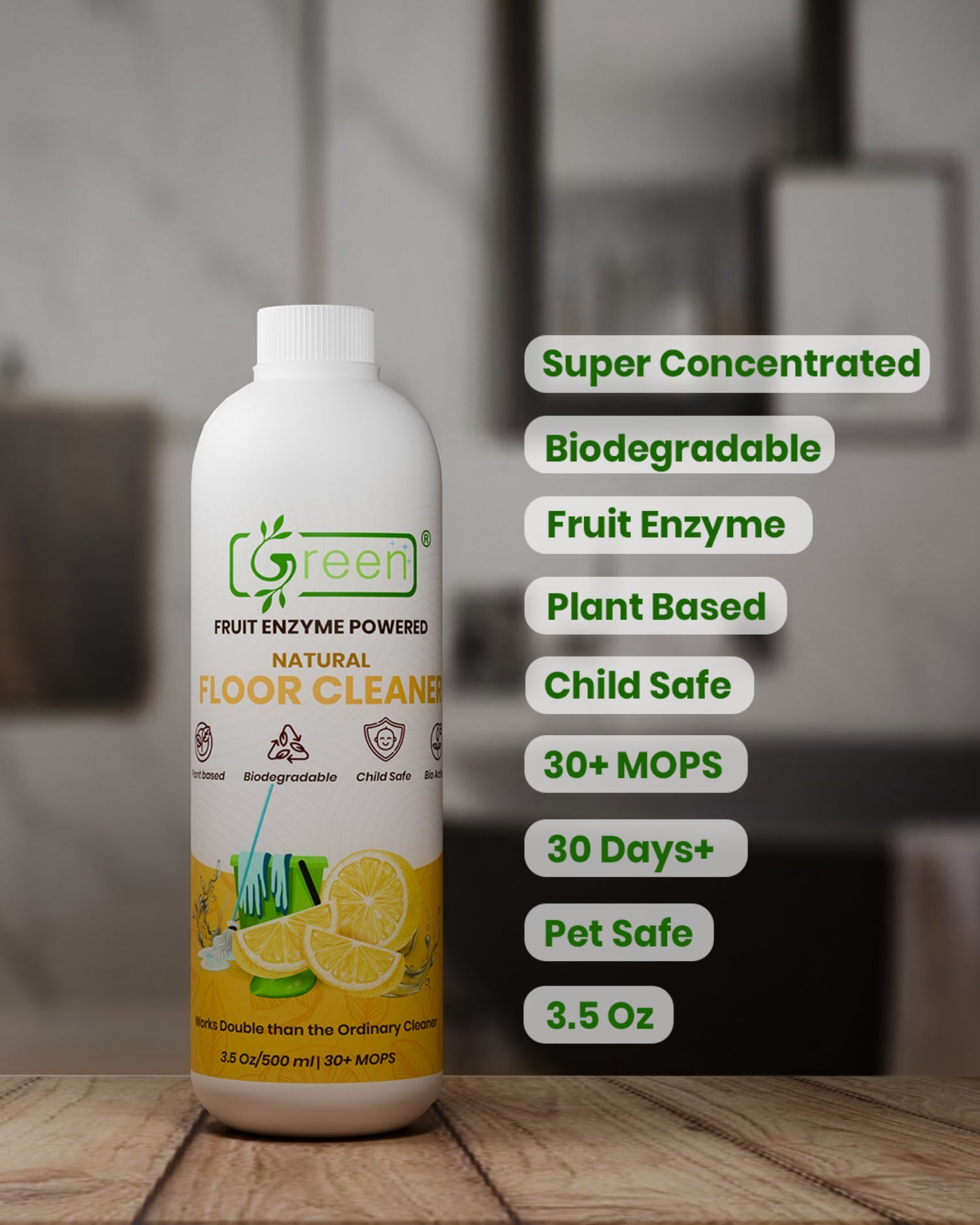 Floor Cleaner | Fruit Enzyme Powered – 500 ml